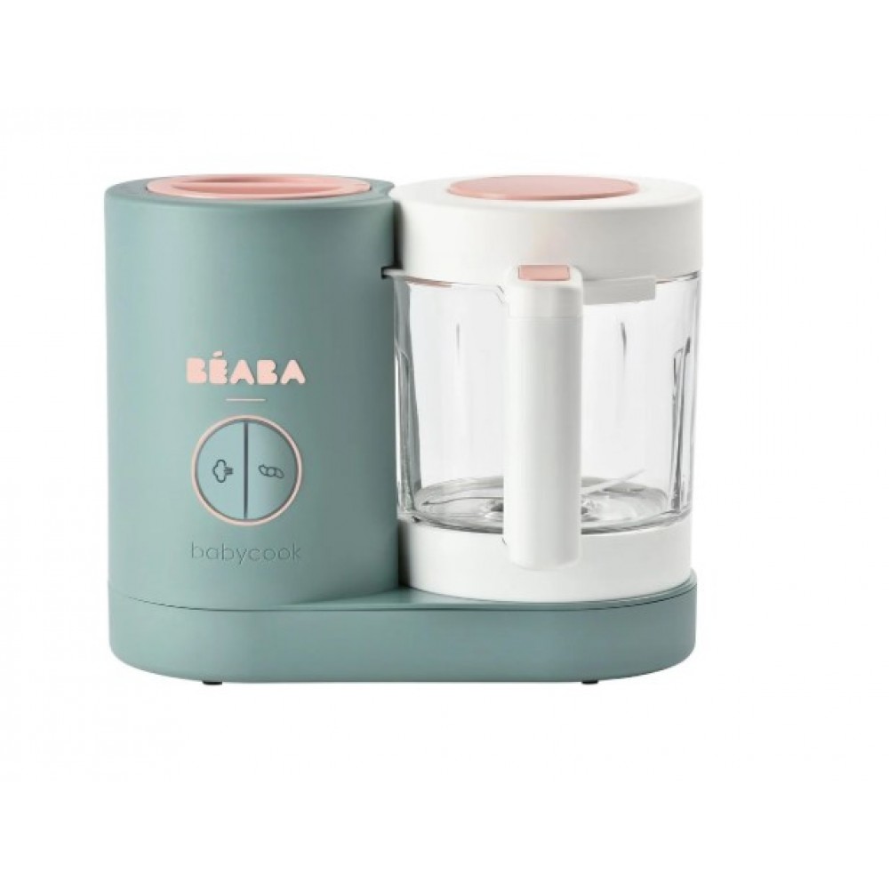 BEABA ΑΤΜΟΜΑΓΕΙΡΑΣ & ΜΠΛΕΝΤΕΡ BABYCOOK NEO 4IN1 EUKALYPTUS 1.25LT (BR79126)