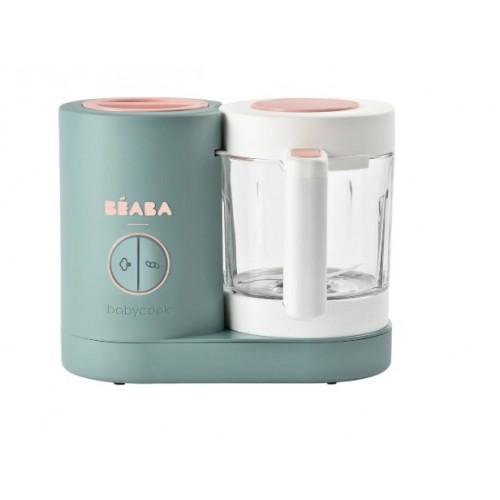 BEABA ΑΤΜΟΜΑΓΕΙΡΑΣ & ΜΠΛΕΝΤΕΡ BABYCOOK NEO 4IN1 EUKALYPTUS 1.25LT (BR79126)