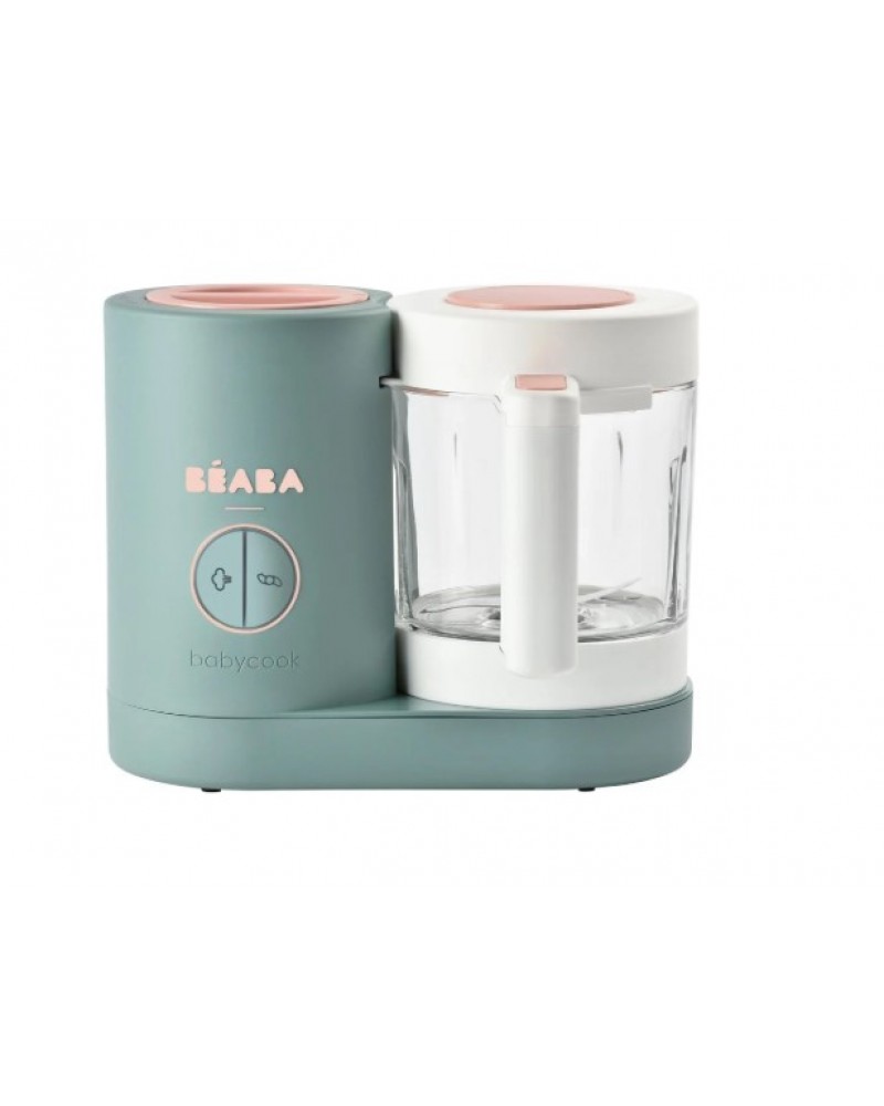 BEABA ΑΤΜΟΜΑΓΕΙΡΑΣ & ΜΠΛΕΝΤΕΡ BABYCOOK NEO 4IN1 EUKALYPTUS 1.25LT (BR79126)