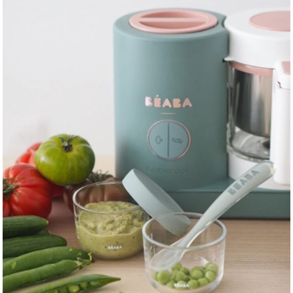 BEABA ΑΤΜΟΜΑΓΕΙΡΑΣ & ΜΠΛΕΝΤΕΡ BABYCOOK NEO 4IN1 EUKALYPTUS 1.25LT (BR79126)