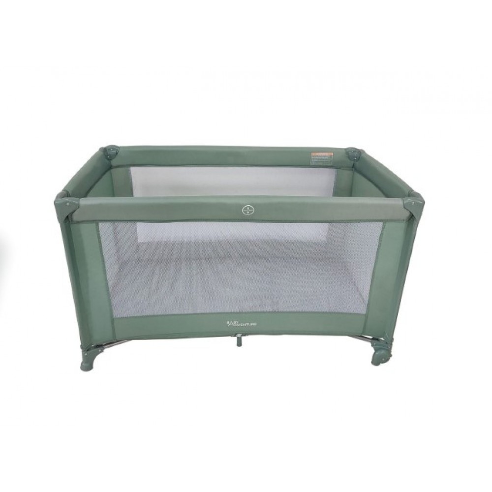 BABY ADVENTURE ΠΑΡΚΟΚΡΕΒΑΤΟ DREAM 1 LAYER KHAKI (BR79353)