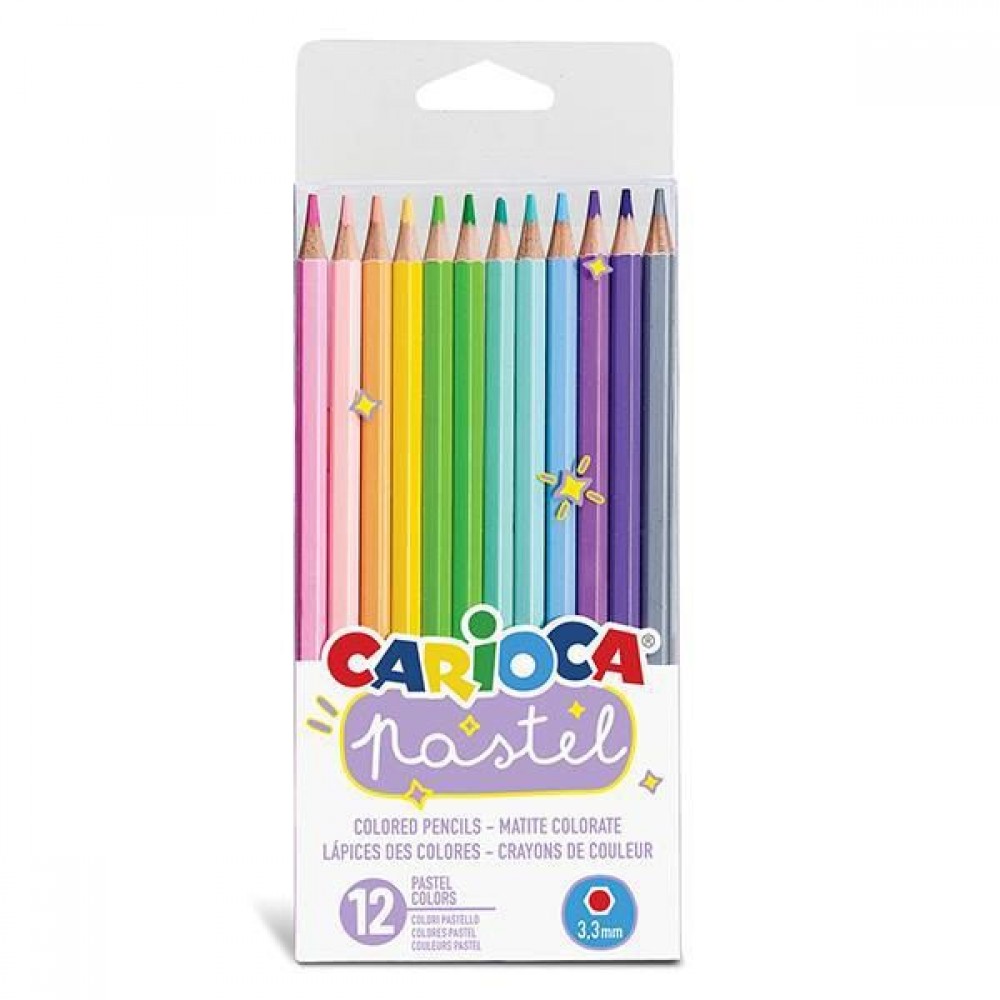 CARIOCA ΞΥΛΟΜΠΟΓΙΕΣ PASTEL 12TMX (43034)