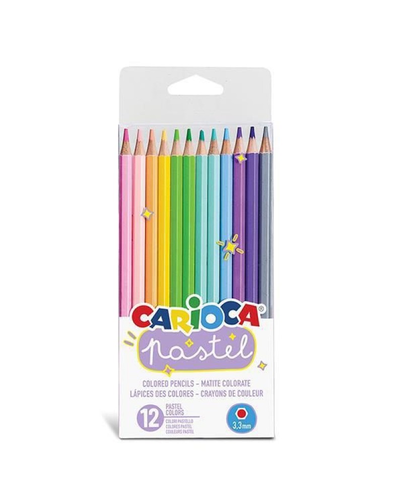 CARIOCA ΞΥΛΟΜΠΟΓΙΕΣ PASTEL 12TMX (43034)