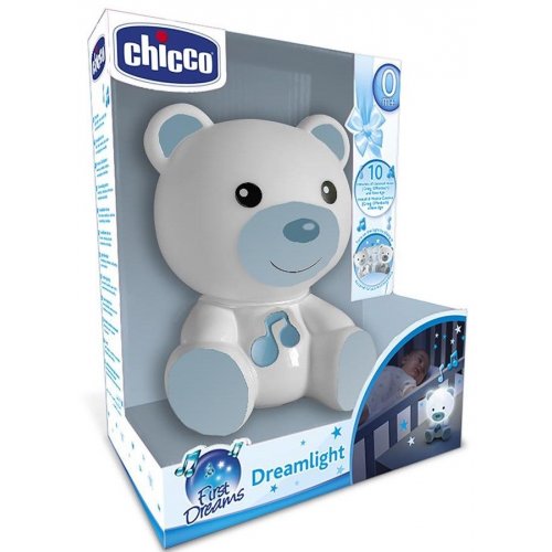 CHICCO ΑΡΚΟΥΔΑΚΙ ΦΩΤΑΚΙ ΝΥΚΤΟΣ ΜΕ ΜΕΛΩΔΙΑ ΜΠΛΕ (Y01-09830-20)