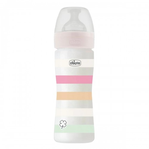 CHICCO ΜΠΙΜΠΕΡΟ ΠΛΑΣΤΙΚΟ WELL BEING GIRL 250ML 2M+ (A60-28623-11)