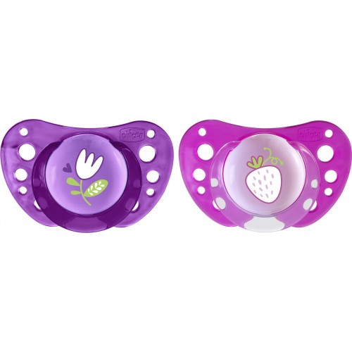 CHICCO ΠΙΠΙΛΑ ΣΙΛΙΚΟΝΗΣ PHYSIO AIR ΡΟΖ 16-36Μ 2ΤΜΧ (C20-75034-11)