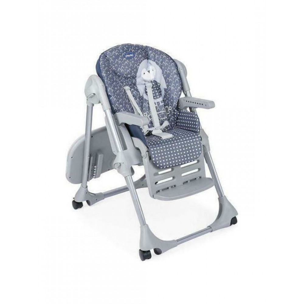 CHICCO ΚΑΘΙΣΜΑ ΦΑΓΗΤΟΥ POLLY EASY (4 ΡΟΔΕΣ) PENGUIN (P04-79565-95)