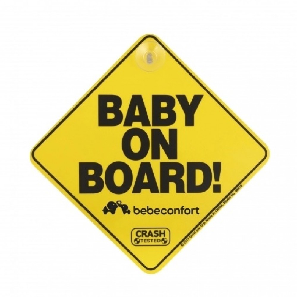 BEBE CONFORT BABY ON BOARD ΜΕ ΒΕΝΤΟΥΖΑ (U01-32032-07)