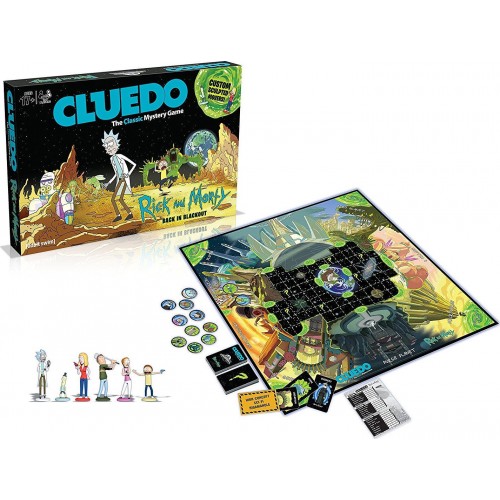 CLUEDO RICK AND MORTY BOARD GAME ENGLISH EDITION  (003210)