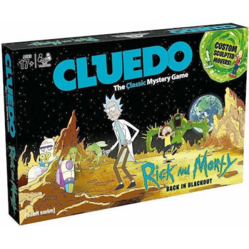 CLUEDO RICK AND MORTY BOARD GAME ENGLISH EDITION  (003210)