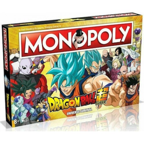 MONOPOLY DRAGON BALL SUPER UNIVERSE BOARD GAME ENGLISH EDITION (004095)