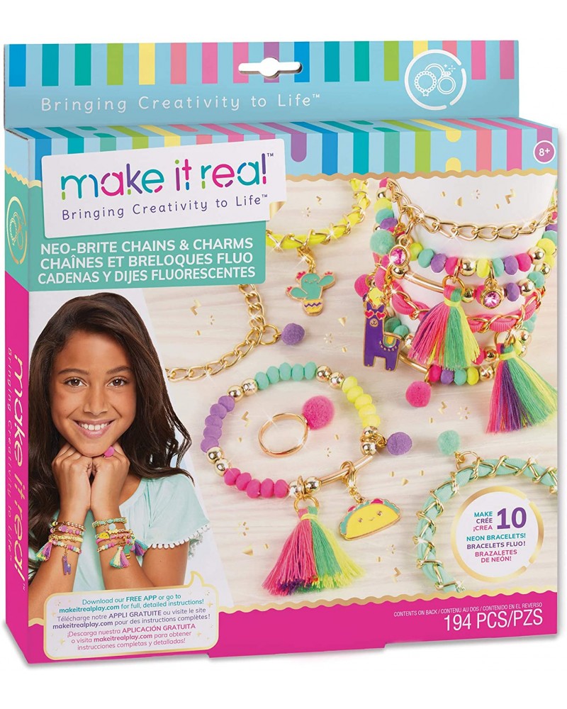 MAKE IT REAL NEOBRITE CHAINS&CHARMS (1313)