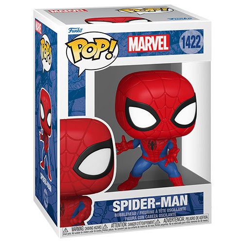 FUNKO POP! MARVEL NEW CLASSICS - SPIDER-MAN #1422 BOBBLE-HEAD VINYL FIGURE (82500)