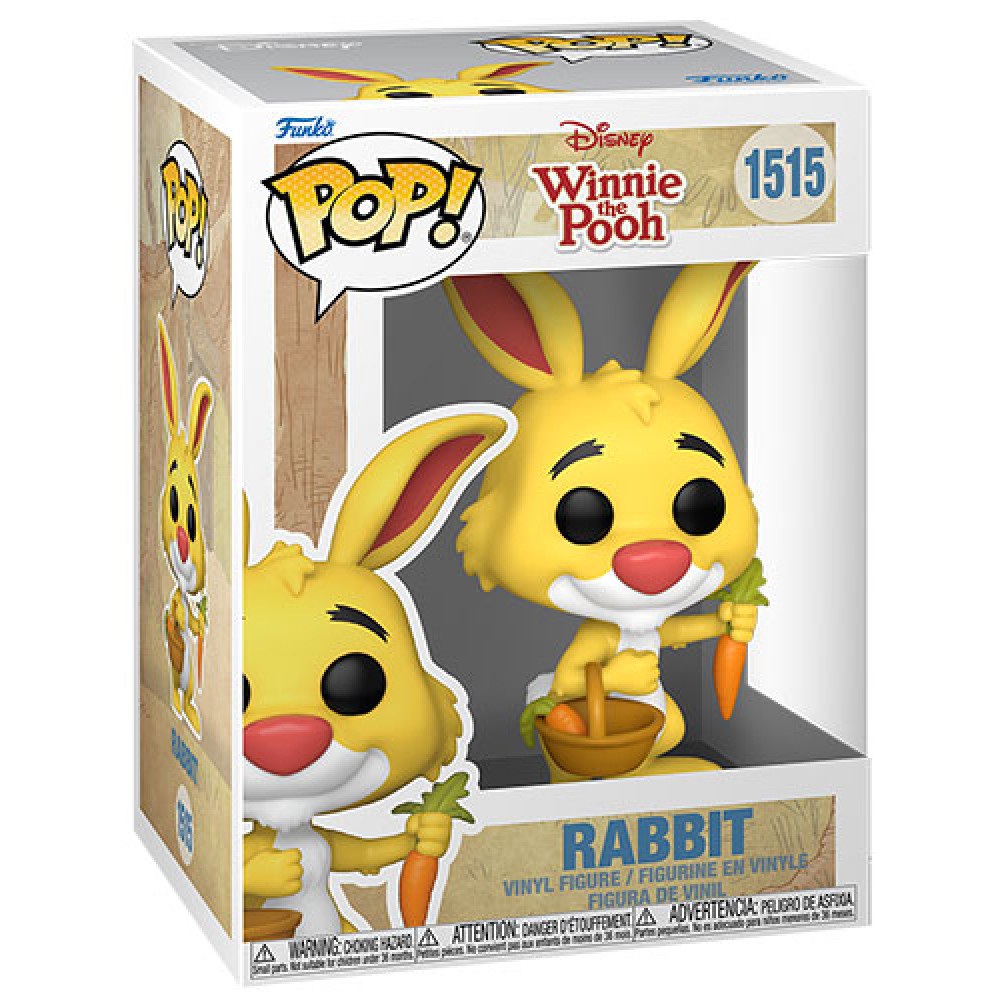 FUNKO POP! DISNEY: WINNIE THE POOH -  RABBIT #1515 VINYL FIGURE (80239)