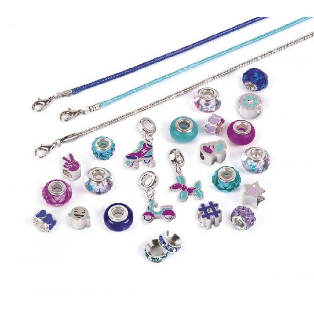 MAKE IT REAL HALO CHARMS BRACELETS TRUE BLUE (1721)