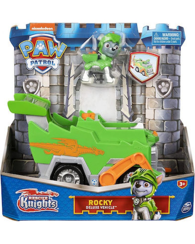 PAW PATROL RESCUE KNIGHTS ROCKY DELUXE THEMED VEHICLE (20133698)