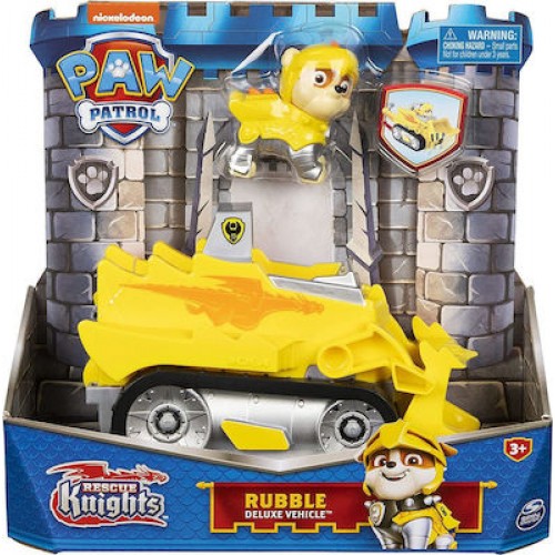 PAW PATROL RESCUE KNIGHTS RUBBLE DELUXE THEMED VEHICLE (20133699)