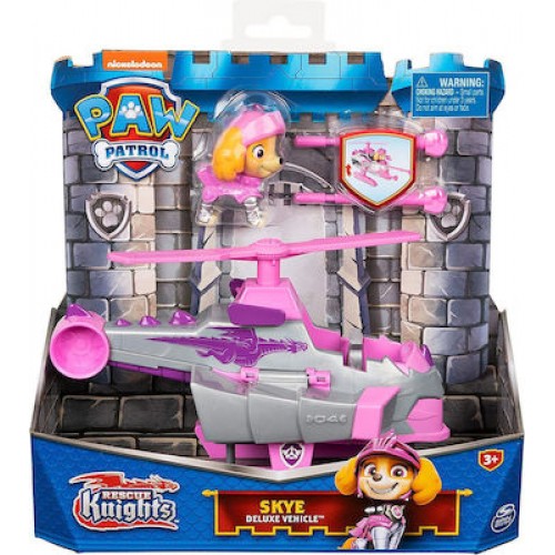 PAW PATROL RESCUE KNIGHTS SKYE DELUXE THEMED VEHICLE (20133700)