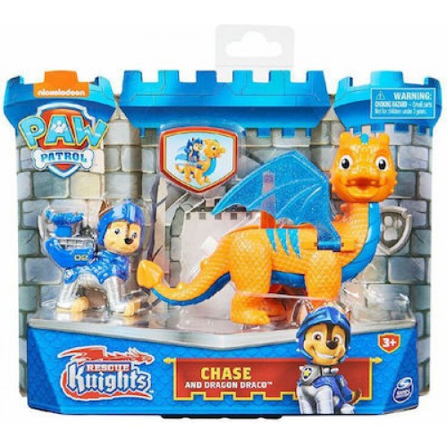 PAW PATROL RESCUE KNIGHTS CHASE AND DRAGON DRACO (20135263)