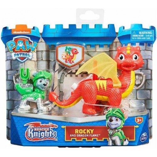 PAW PATROL RESCUE KNIGHTS ROCKY AND DRAGON FLAME (20135264)