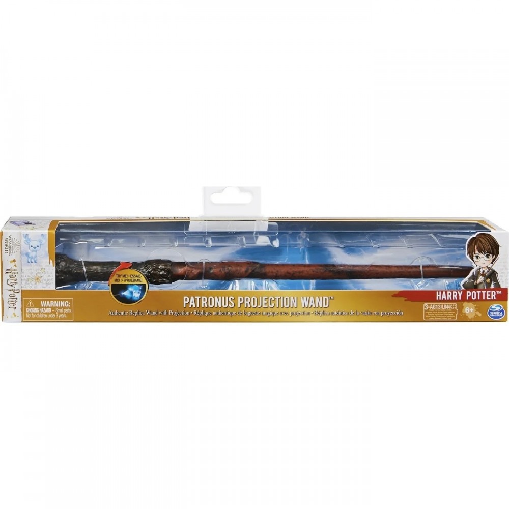 WIZARDING WORLD HARRY POTTER HARRY POTTER PATRONUS PROJECTION WAND (20136826)