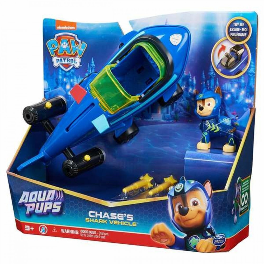 PAW PATROL: AQUA PUPS - CHASE'S SHARK VEHICLE (20139007)