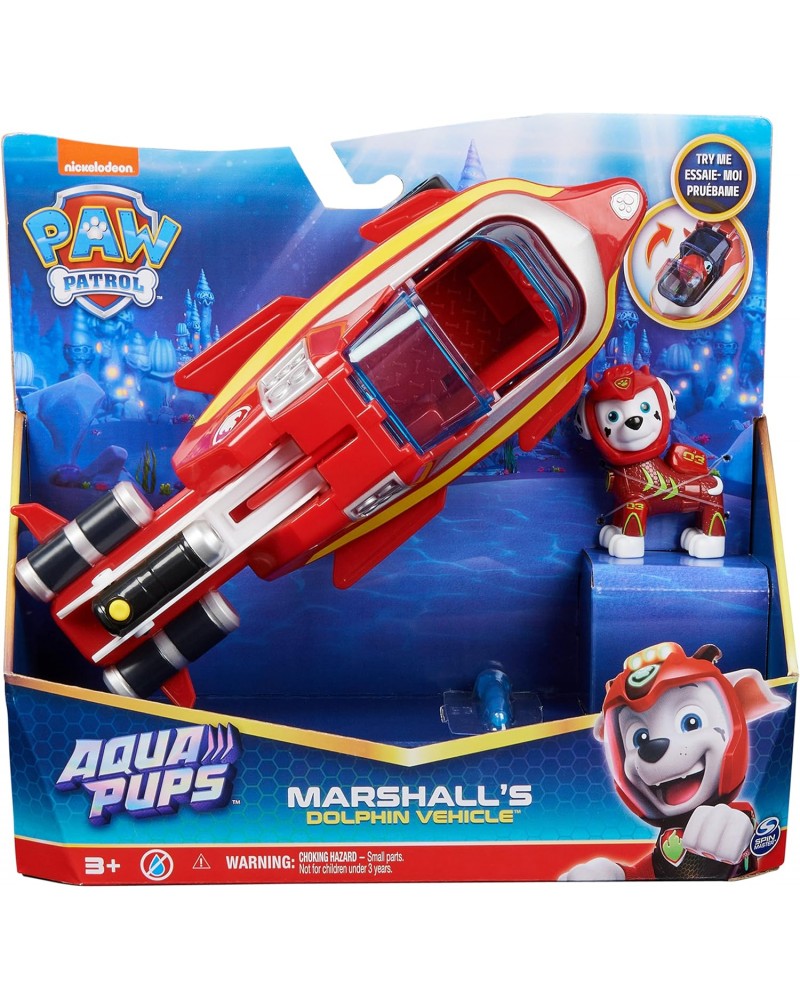 PAW PATROL: AQUA PUPS - MARSGALL'S DOLPHIN VEHICLE (20139008)