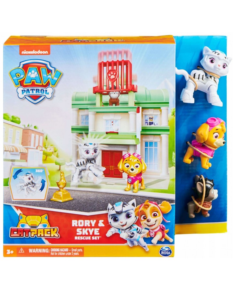 PAW PATROL CATPACK RESCUE SET RORY & SKYE(20139273)
