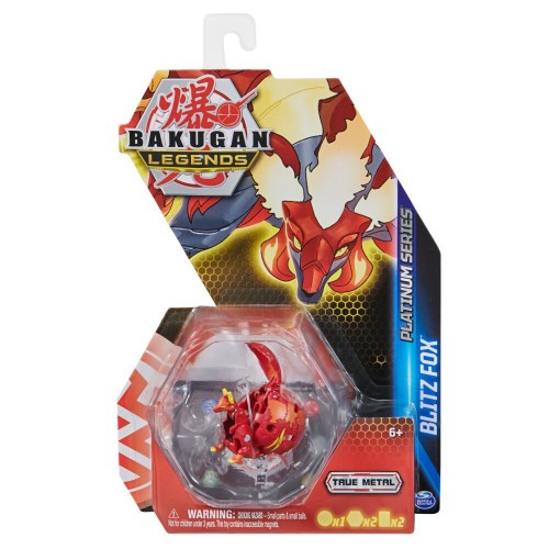 BAKUGAN LEGENDS PLATINUM SERIES BLITZ FOX (20140305)