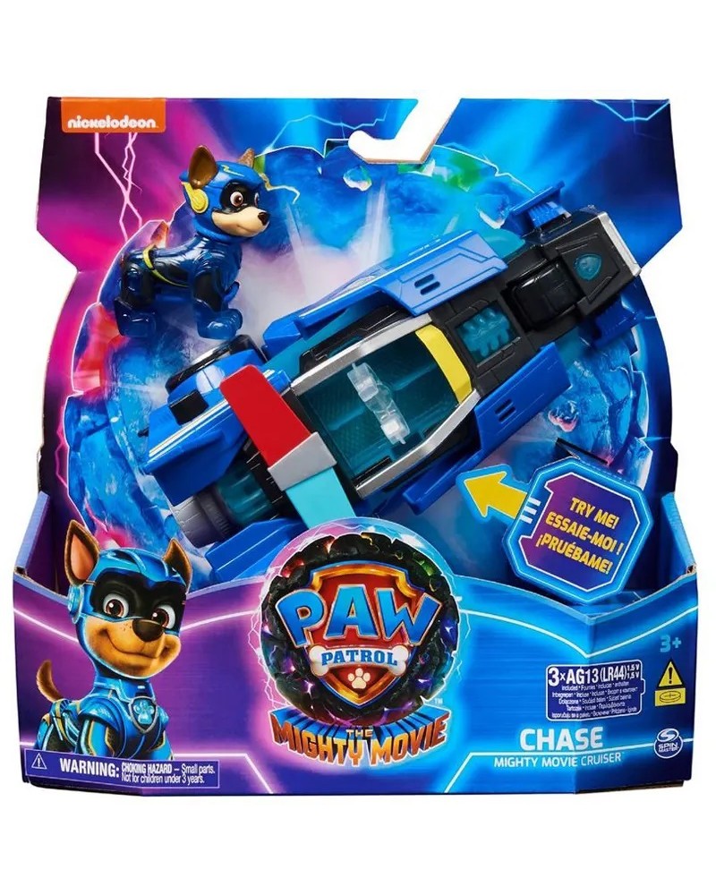 PAW PATROL MIGHTY MOVIE DELUXE ΟΧΗΜΑΤΑ ΔΙΑΣΩΣΗΣ CHASE MIGHTY MOVIE CRUISER (20143007)