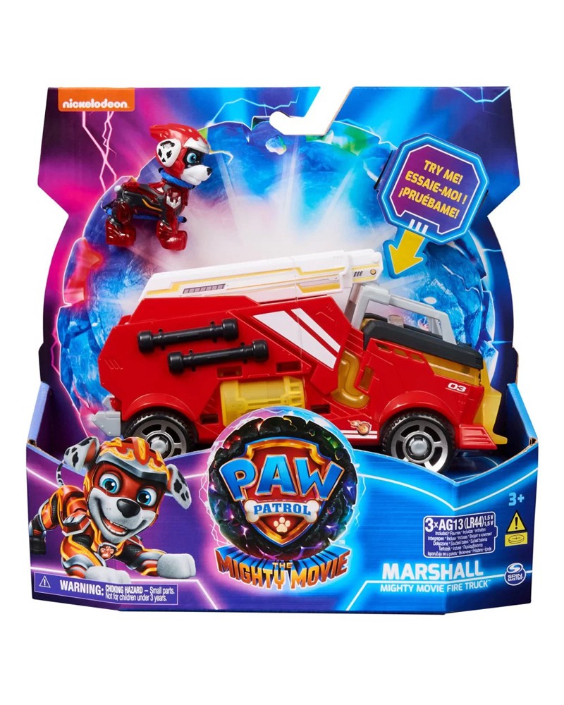 PAW PATROL MIGHTY MOVIE DELUXE ΟΧΗΜΑΤΑ ΔΙΑΣΩΣΗΣ MARSHALL MIGHTY MOVIE FIRE TRUCK (20143008)