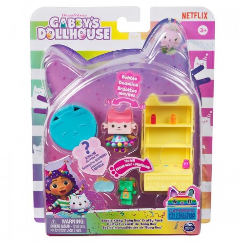 GABBY'S DOLLHOUSE: CAT-ERRIFIC CELEBRATION - BOBBLE KITTY BABY BOX CRAFTY PACK (20144757)