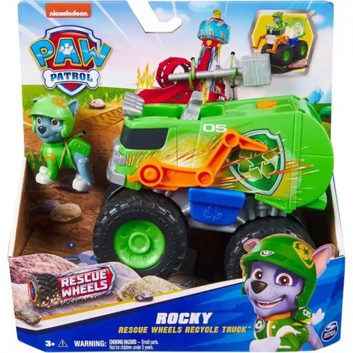 SPIN MASTER PAW PATROL: RESCUE WHEELS - ROCKY RECYCLE TRUCK (20145823)