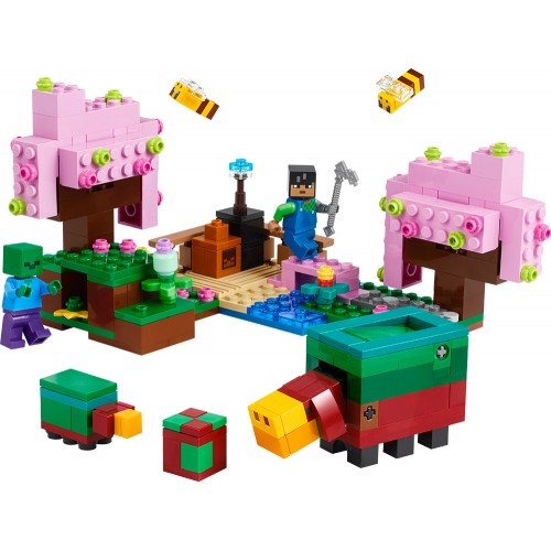 LEGO MINECRAFT Ο ΚΗΠΟΣ ΜΕ ΤΙΣ ΚΕΡΑΣΙΕΣ (21260)