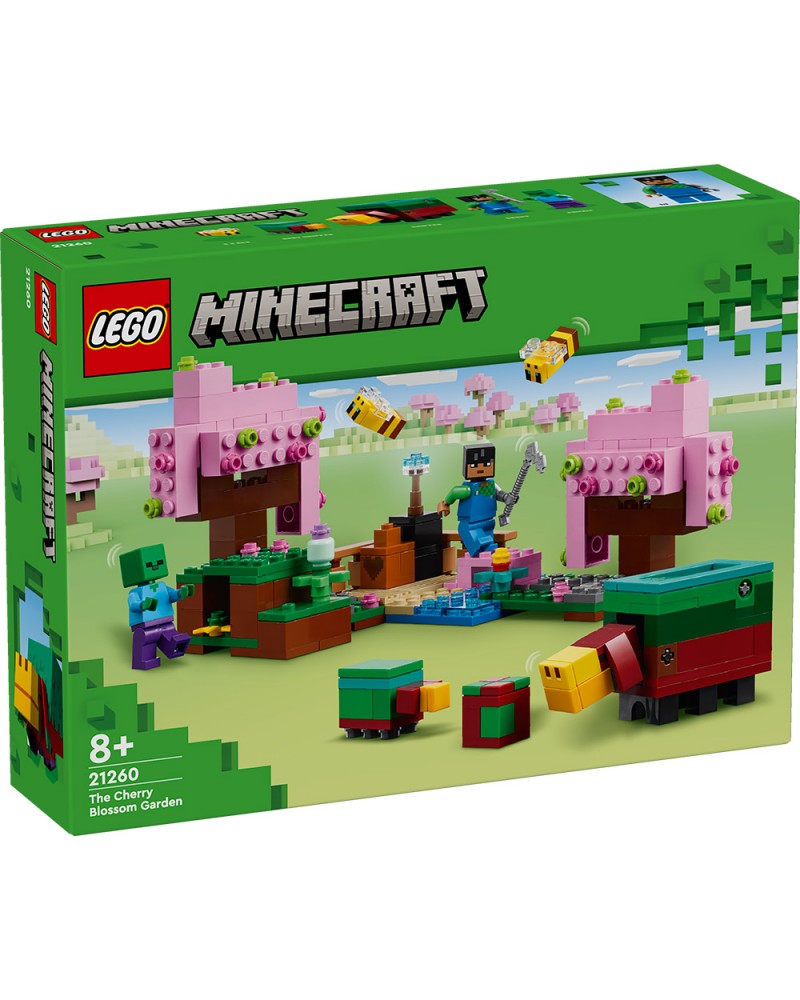 LEGO MINECRAFT Ο ΚΗΠΟΣ ΜΕ ΤΙΣ ΚΕΡΑΣΙΕΣ (21260)