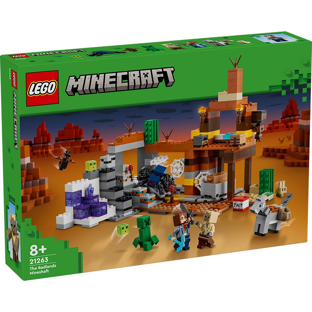 LEGO MINECRAFT ΤΟ ΟΡΥΧΕΙΟ ΤΗΣ ΕΡΗΜΙΑΣ (21263)