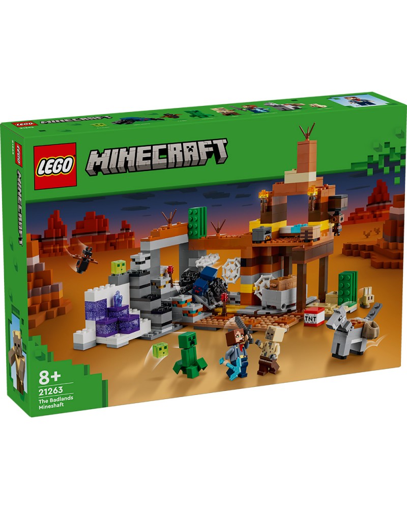 LEGO MINECRAFT ΤΟ ΟΡΥΧΕΙΟ ΤΗΣ ΕΡΗΜΙΑΣ (21263)