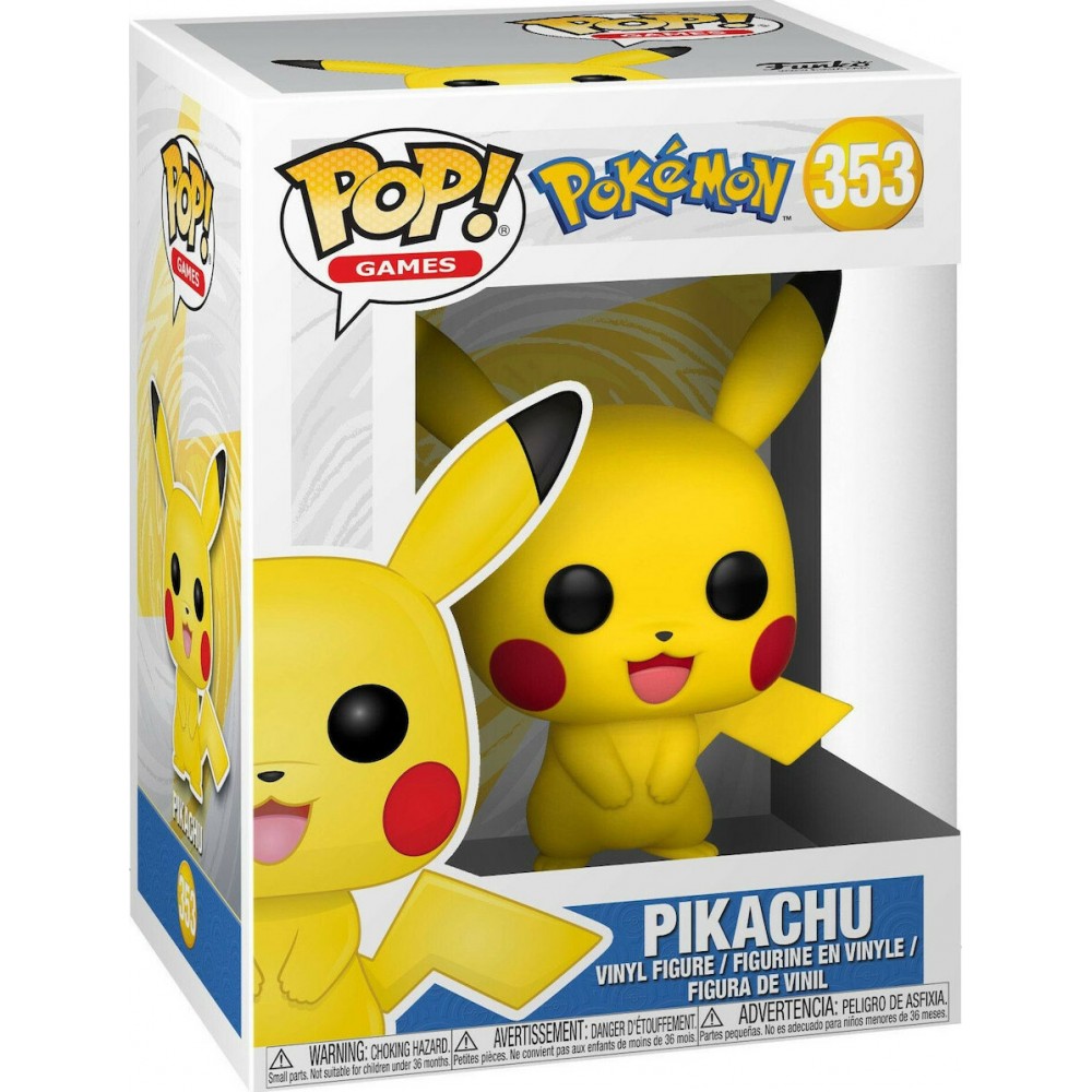 FUNKO POP! GAMES: POKEMON - PIKACHU #353 VINYL FIGURE (31528)