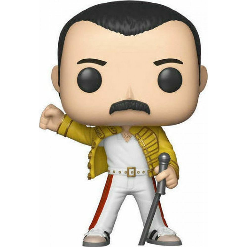 FUNKO POP! ROCKS QUEEN FREDDIE MERCURY WEMBLEY 1986 #96 VINYL FIGURE (33732)