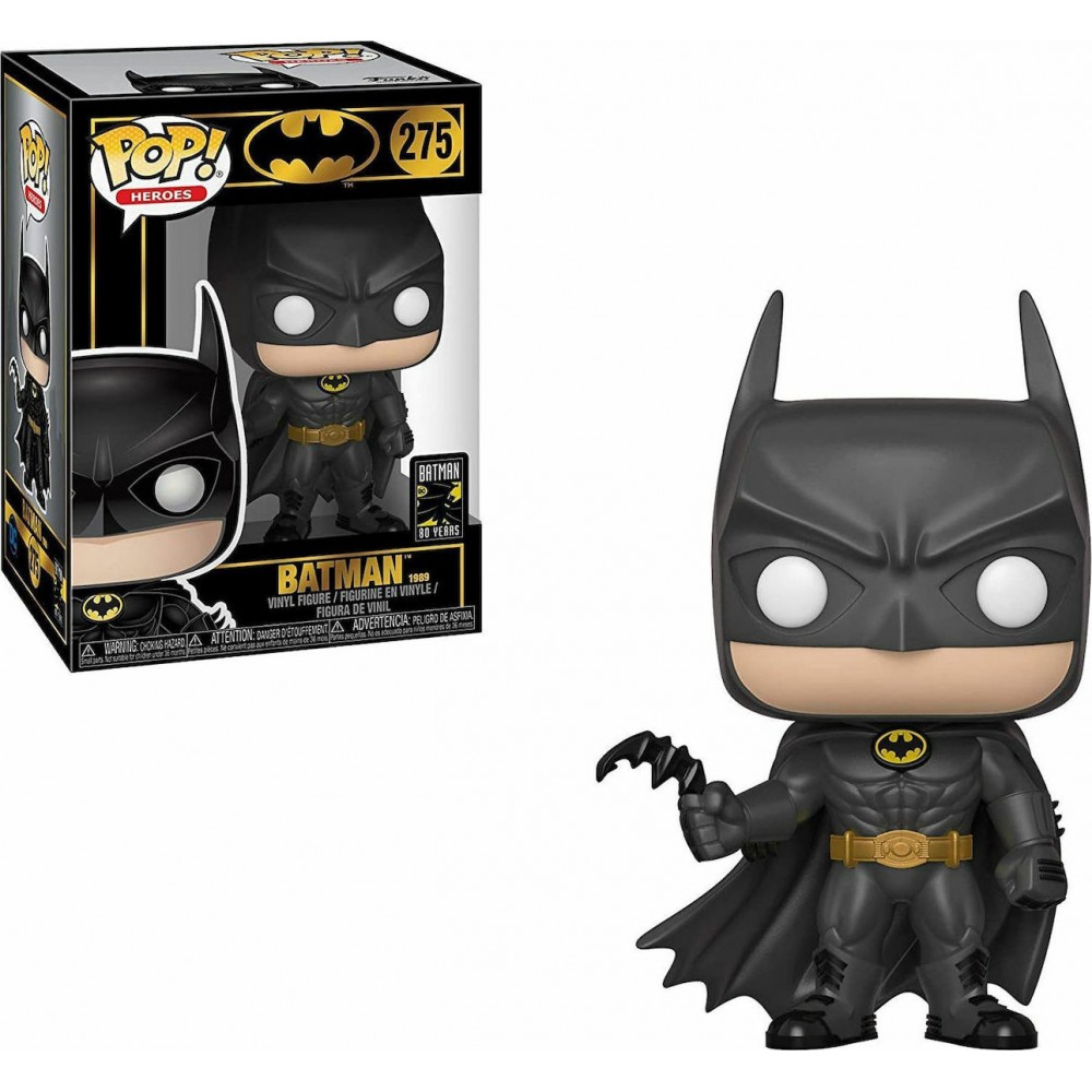 FUNKO POP! HEROES: BATMAN 80 YEARS - BATMAN (1989) #275 VINYL FIGURE (37248)