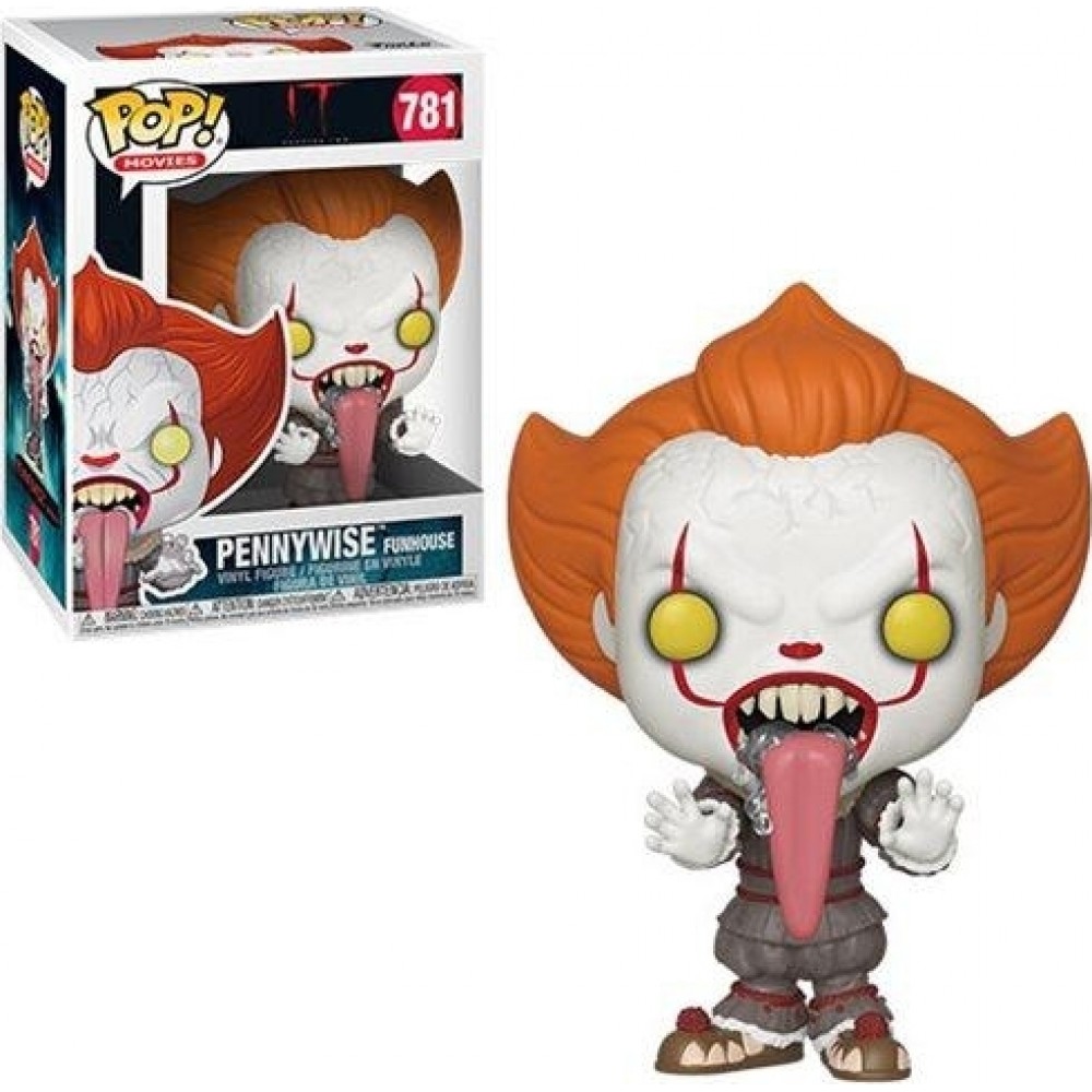 FUNKO POP! MOVIES: IT CHAPTER 2 - PENNYWISE FUNHOUSE (WITH DOG TONGUE) #781 VINYL FIGURE (40631)
