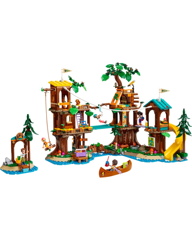 LEGO FRIENDS ΤΟ ΔΕΝΤΡΟΣΠΙΤΟ ΤΗΣ ΚΑΤΑΣΚΗΝΩΣΗΣ ΤΗΣ ΠΕΡΙΠΕΤΕΙΑΣ (42631)