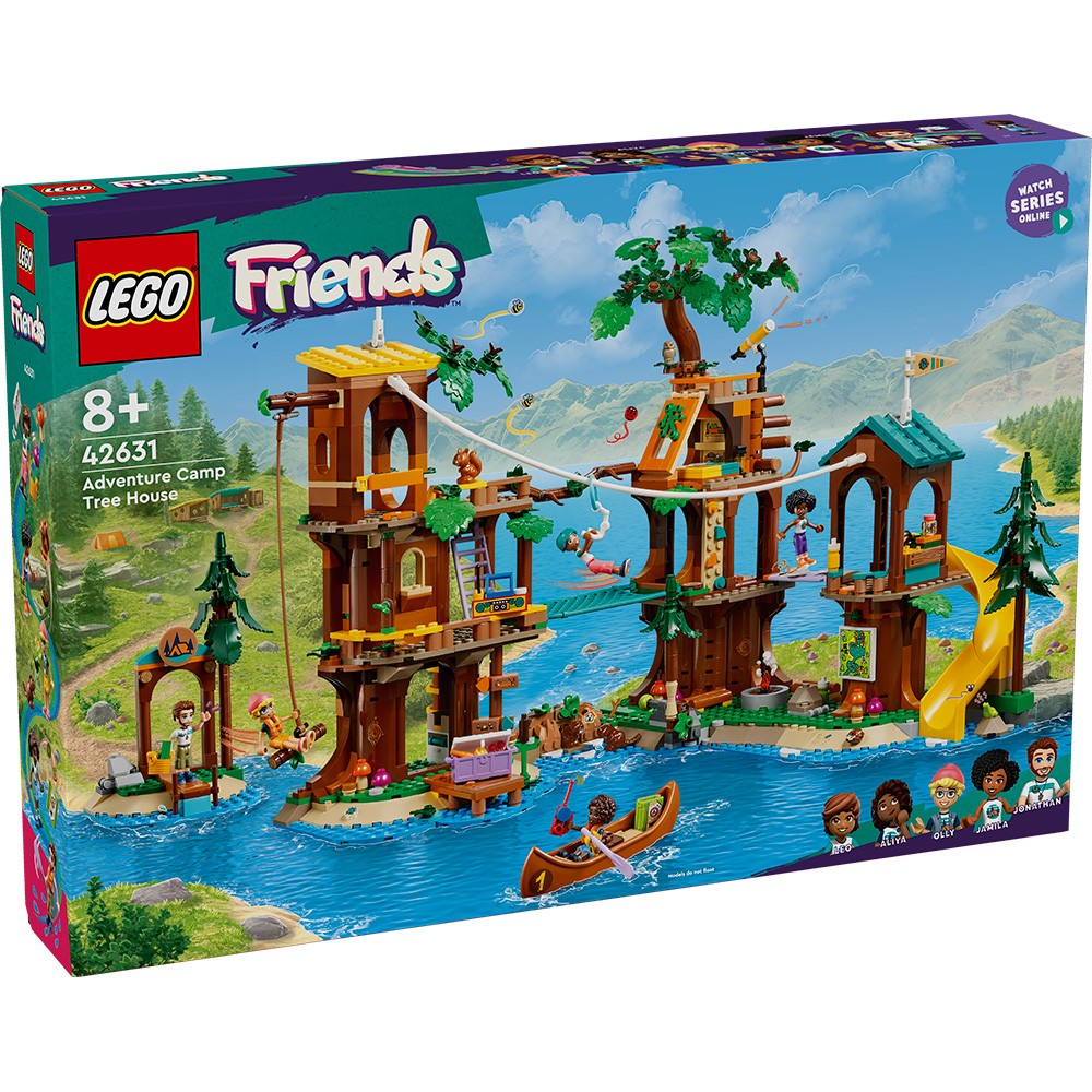 LEGO FRIENDS ΤΟ ΔΕΝΤΡΟΣΠΙΤΟ ΤΗΣ ΚΑΤΑΣΚΗΝΩΣΗΣ ΤΗΣ ΠΕΡΙΠΕΤΕΙΑΣ (42631)