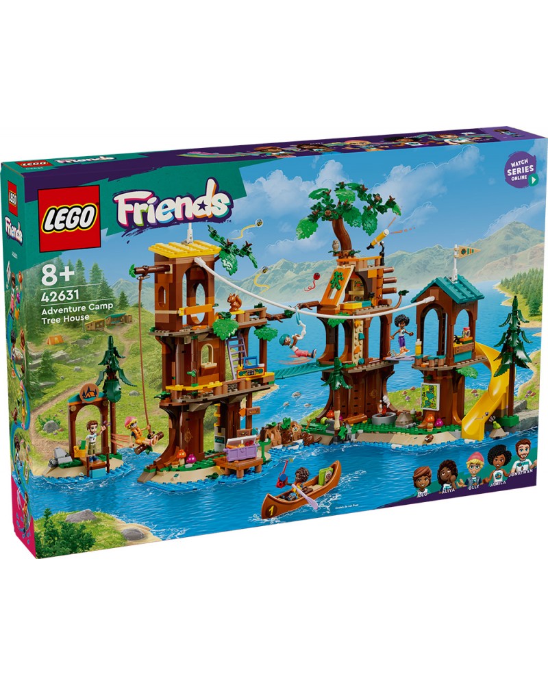LEGO FRIENDS ΤΟ ΔΕΝΤΡΟΣΠΙΤΟ ΤΗΣ ΚΑΤΑΣΚΗΝΩΣΗΣ ΤΗΣ ΠΕΡΙΠΕΤΕΙΑΣ (42631)