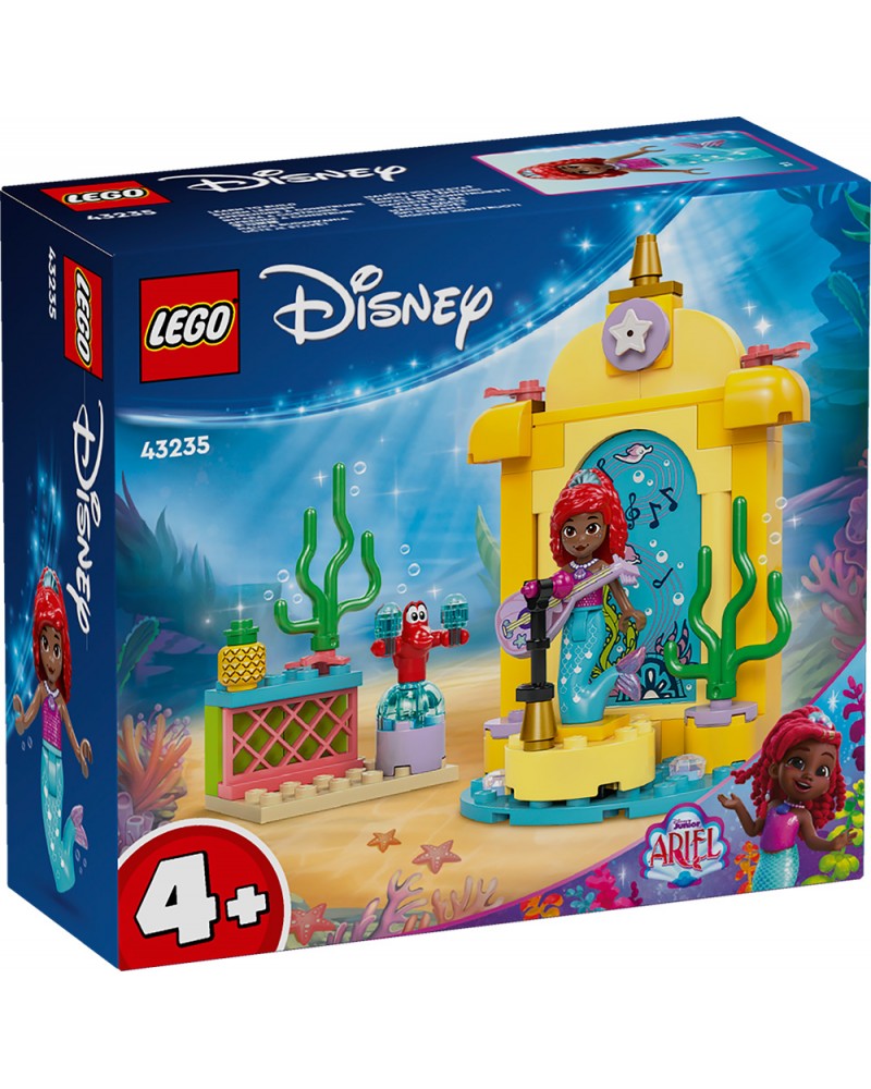 LEGO DISNEY PRINCESS ΜΟΥΣΙΚΗ ΣΚΗΝΗ ΤΗΣ ΆΡΙΕΛ (43235)