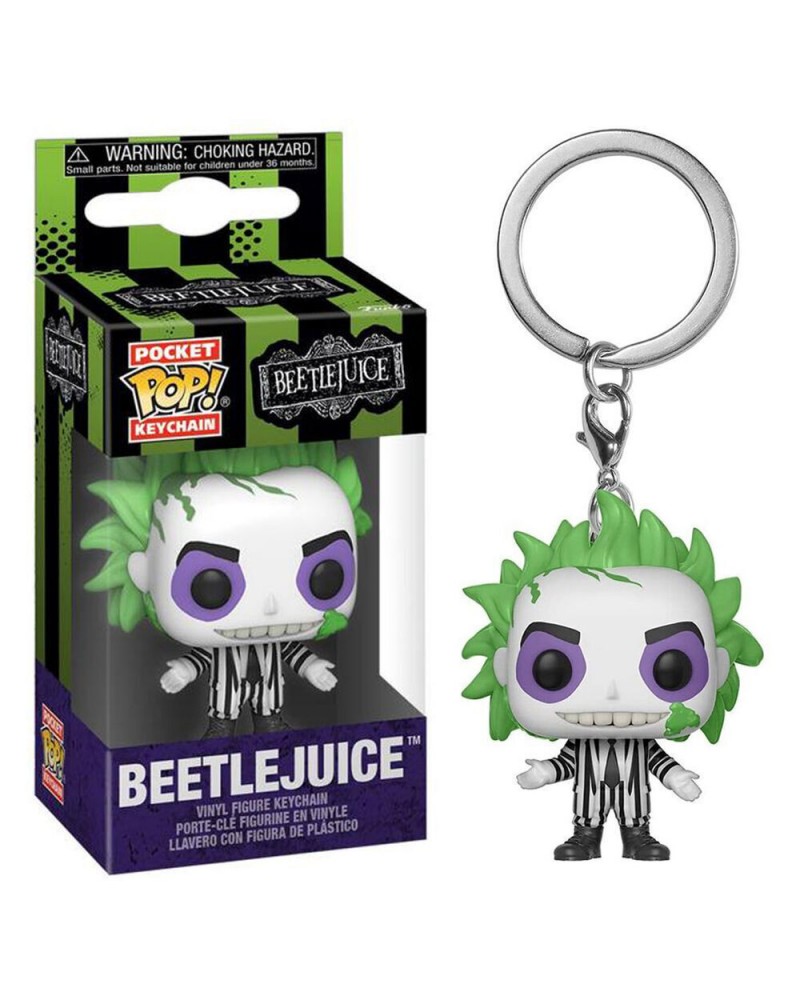 FUNKO POCKET POP!: BEETLEJUICE - BEETLEJUICE VINYL FIGURE KEYCHAIN (49826)