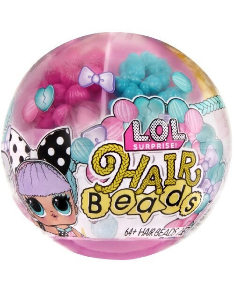 MGA L.O.L. SURPRISE! HAIR BEADS STYLE ΧΤΕΝΙΣΜΑΤΑ ΜΕ ΧΑΝΤΡΕΣ (511205)