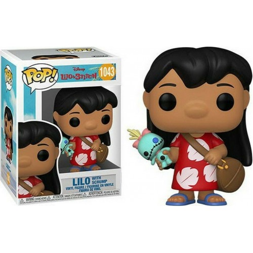 FUNKO POP! DISNEY : LILO&STITCH-LILO WITH SCRUMP #1043 VINYL FIGURE (55614)