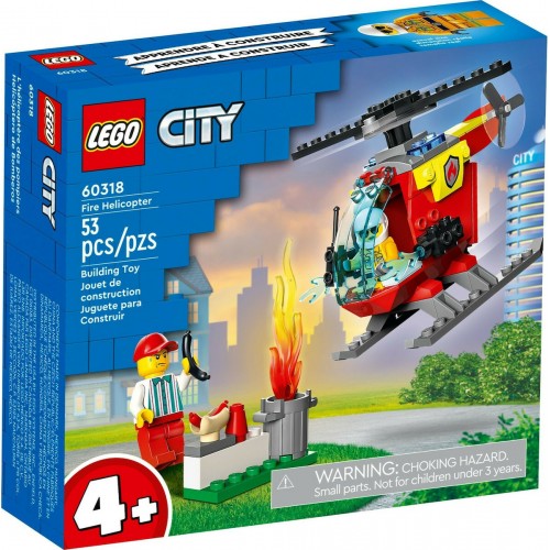 LEGO CITY ΠΥΡΟΣΒΕΣΤΙΚΟ ΕΛΙΚΟΠΤΕΡΟ (60318)
