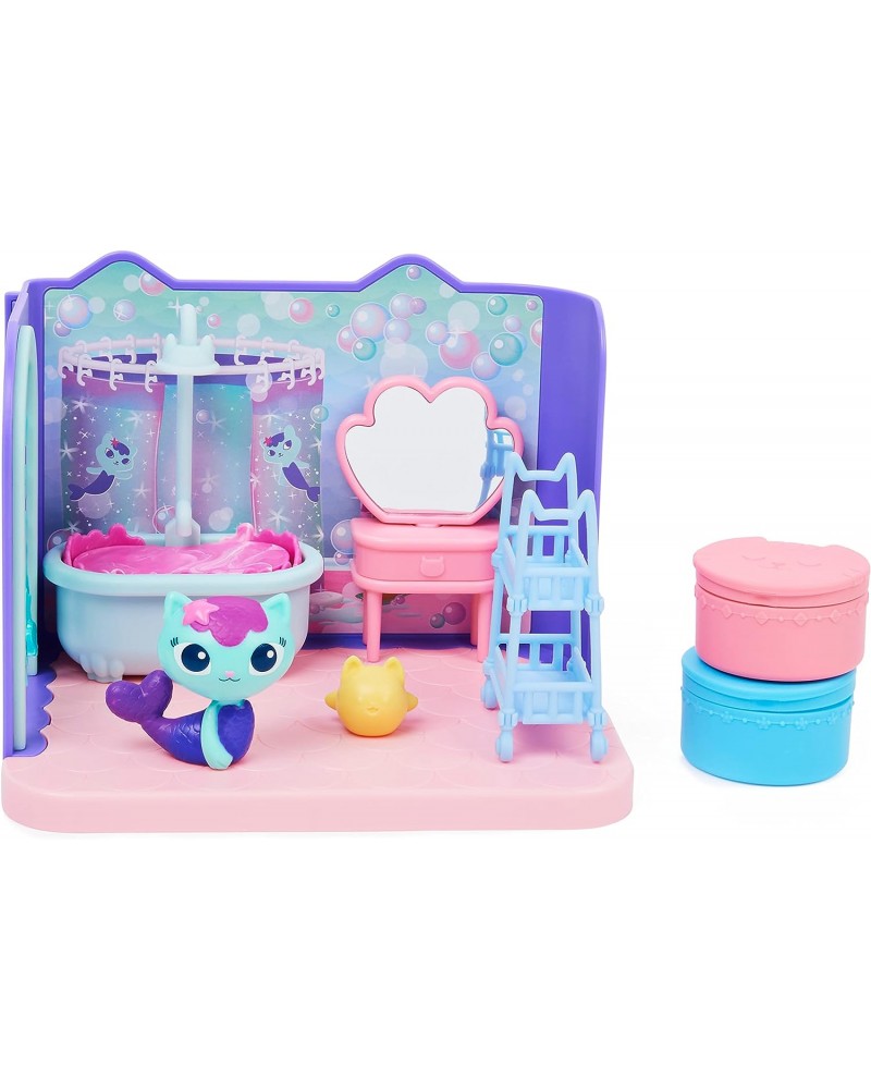 GABBY'S DOLLHOUSE: 'MERCAT' PRIMP & PAMPER BATHROOM DELUXE ROOM SET (6062036)